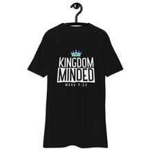 Load image into Gallery viewer, Kingdom Minded Oversized Black Tee
