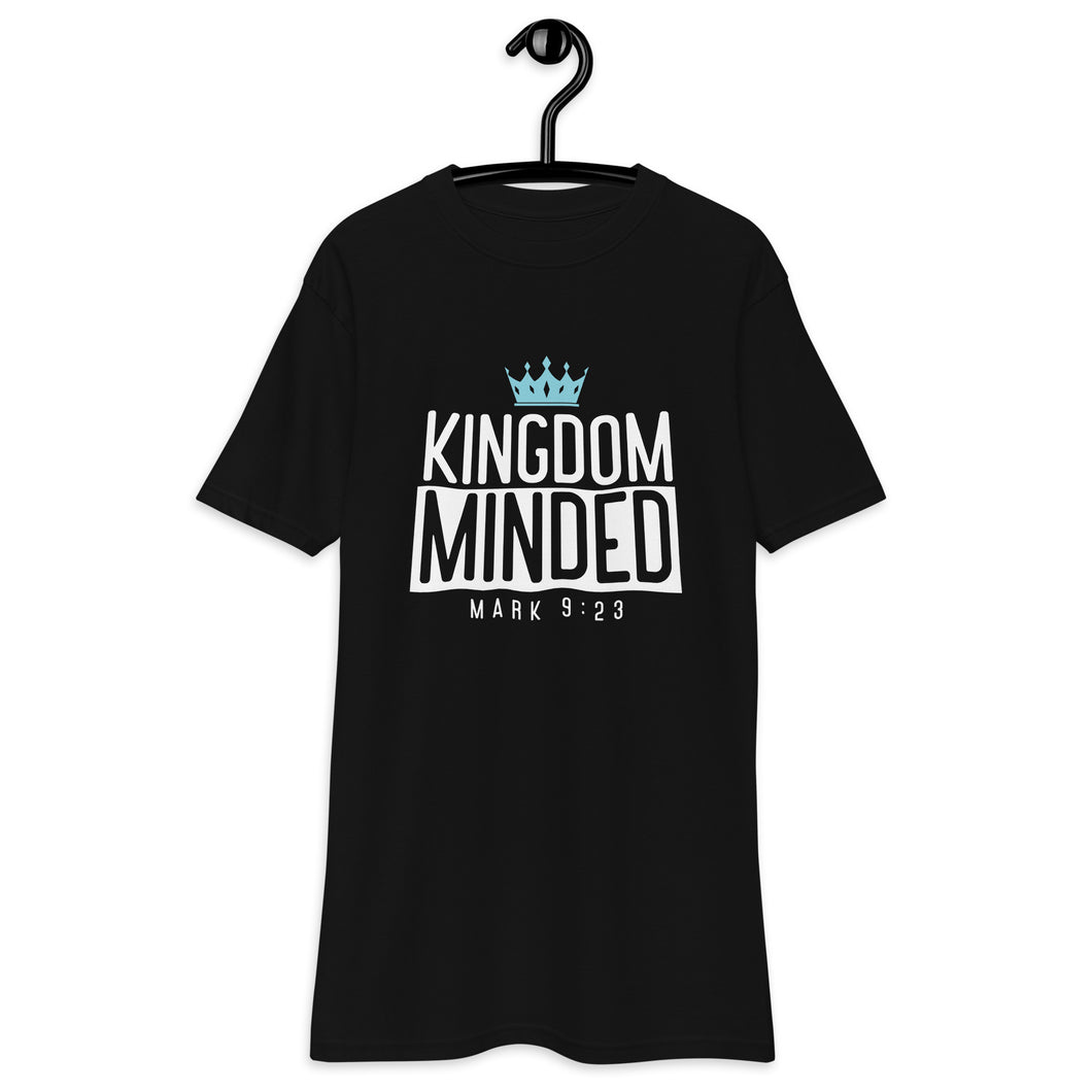 Kingdom Minded Oversized Black Tee