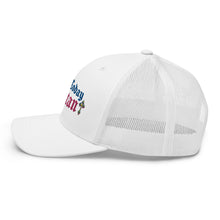 Load image into Gallery viewer, &quot;NTS&quot; White Trucker cap
